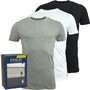 Ralph Lauren Mens Three Pack T-Shirts White/Black/Andover