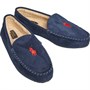 Ralph Lauren Heren Dezi IV Moccasin Pantoffels Marineblauw