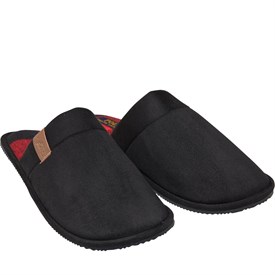 Image of Ralph Lauren Mens Summitt Slippers Black