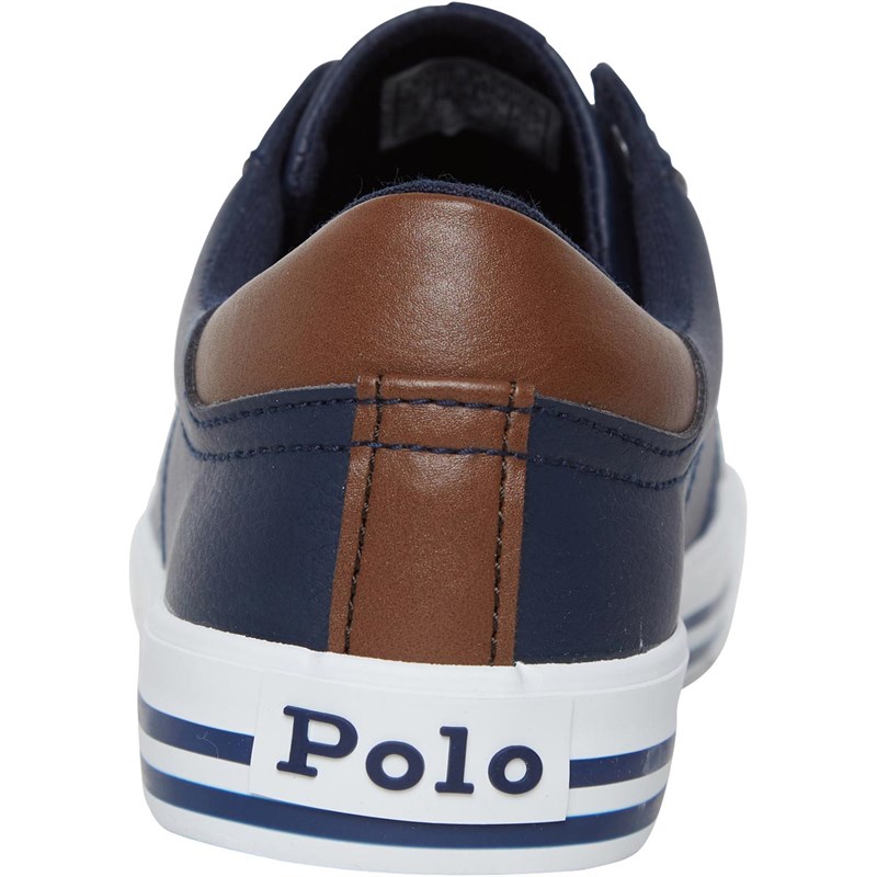 ralph lauren tan trainers