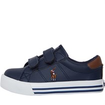 ralph lauren tan trainers