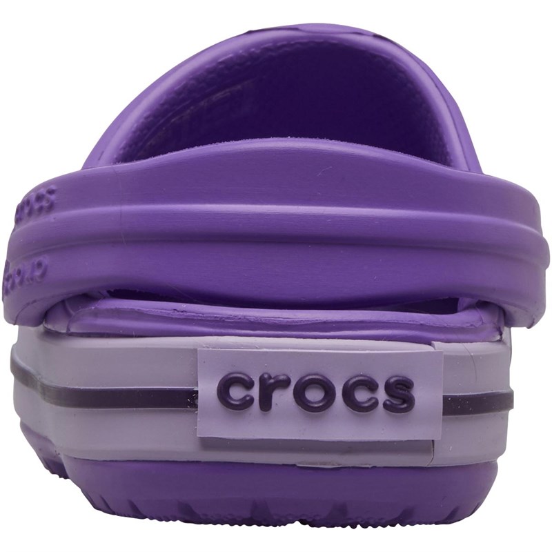 platform crocs purple