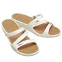 Crocs Damer Patricia Wedges Sandaler Creme