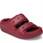 Crocs Unisex Classic Cozzzy Sandaler Rød