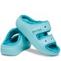 Crocs Unisex Classic Cozzzy Sandaler Blå