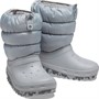 Crocs Kids Classic Neo Puff Outdoorlaarzen Grijs