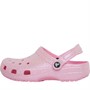 Crocs Kids Classic Glitter Clogs Flamingo