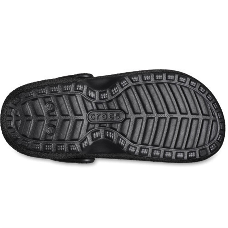 Crocs Classic Lined Clogs Black