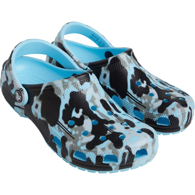 Blue camo crocs new arrivals