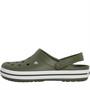 Crocs Crocband Clogs Army Green/White