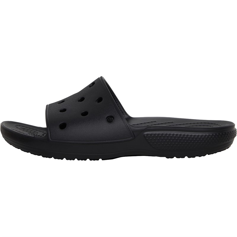 Crocs Unisex Classic Slider Sandalen Schwarz