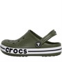 Crocs Kids Bayaband Clogs Army Green