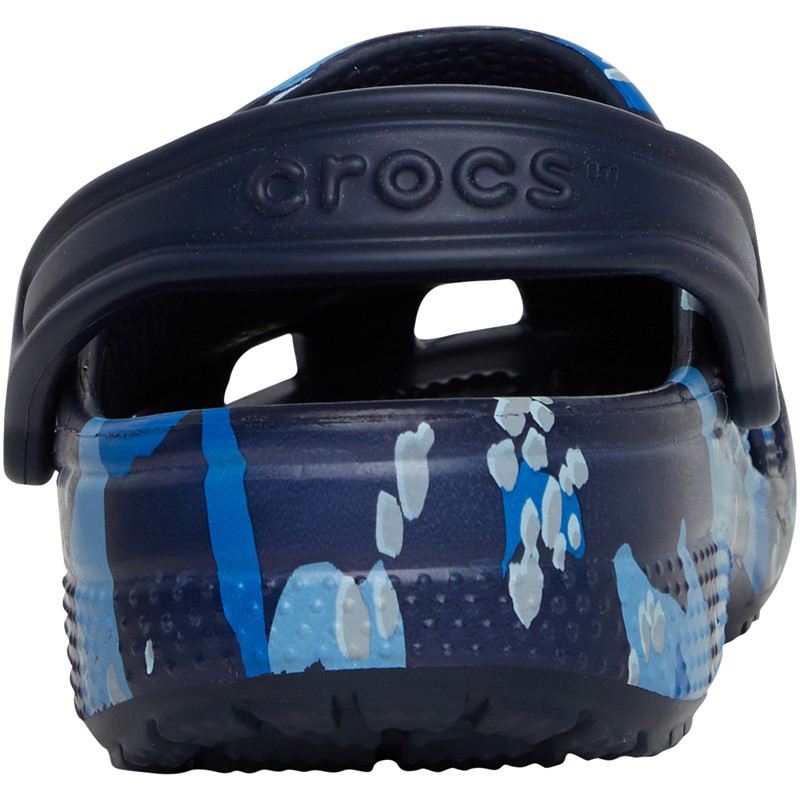 Crocs Kids Classic Clogs Navy/Multi