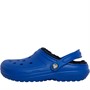 Crocs Junior Classic Lined Clogs Blue Bolt