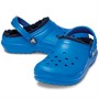 Crocs Kids Classic Lined Clogs Blue Bolt