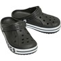 Crocs Junior Bayaband Reflective Band Clogs Black