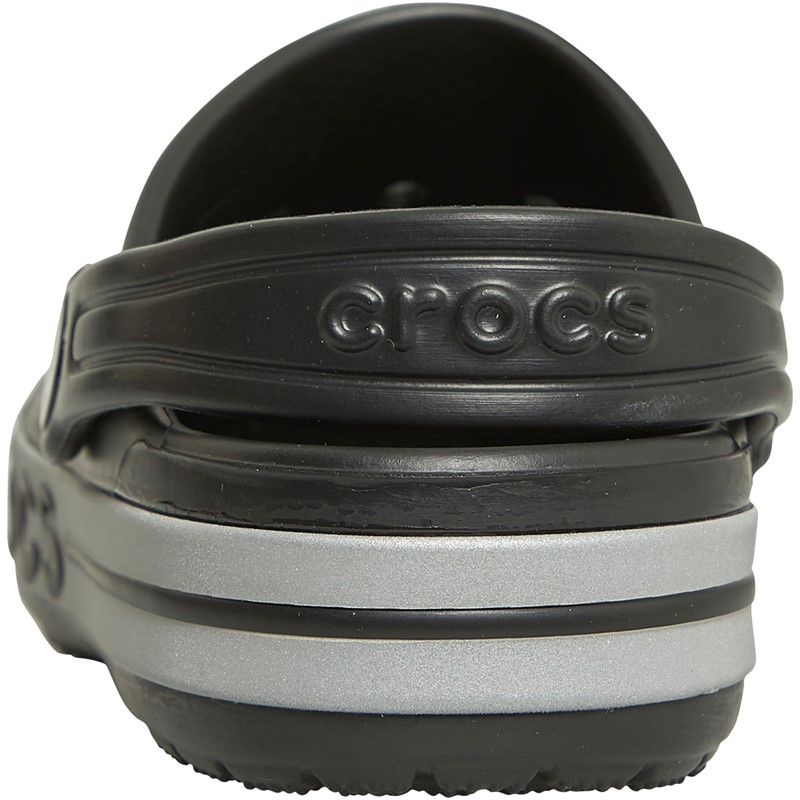 Crocs Junior Bayaband Reflective Band Clogs Black