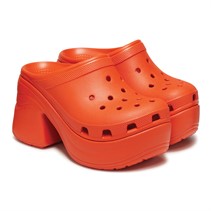 Crocs Womens Siren Clogs Lava