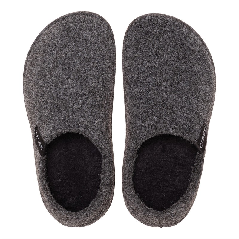 Crocs Klassieke Omkeerbare Slippers Zwart/Zwart