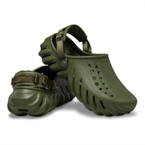 Crocs Echo Clogs Legergroen