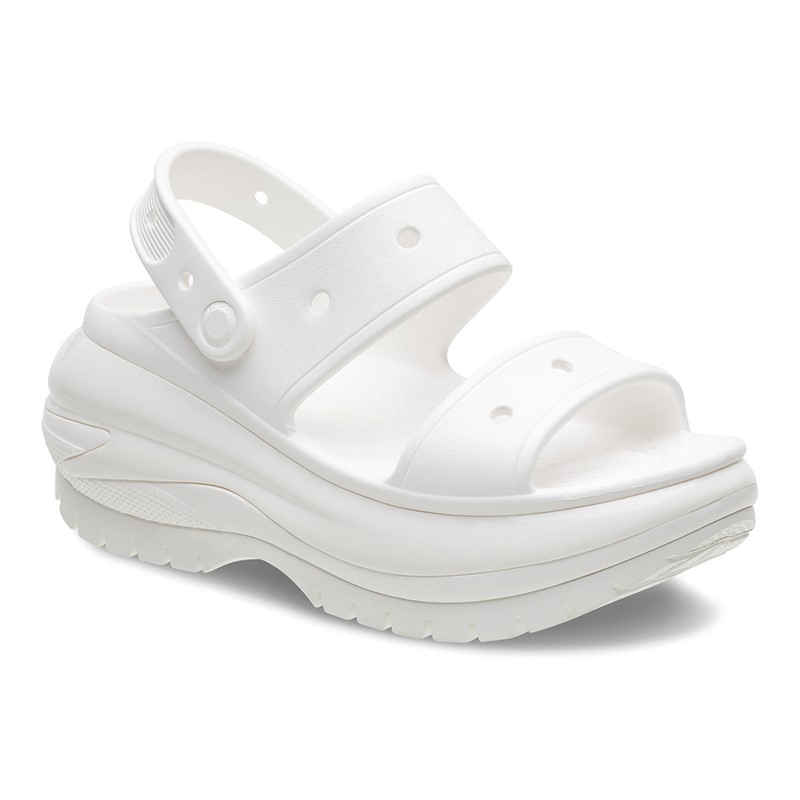 Buy Crocs Mega Crush Sandals White