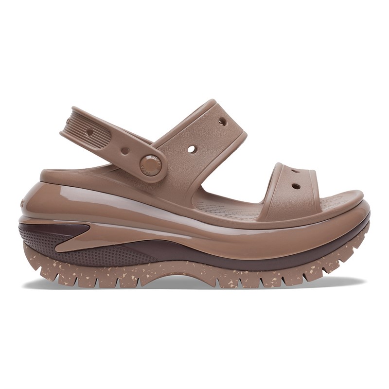 Crocs Mega Crush Sandalen Latte voor dames