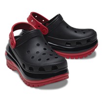 Crocs Mega Crush Clogs Zwart/Universiteitsrood