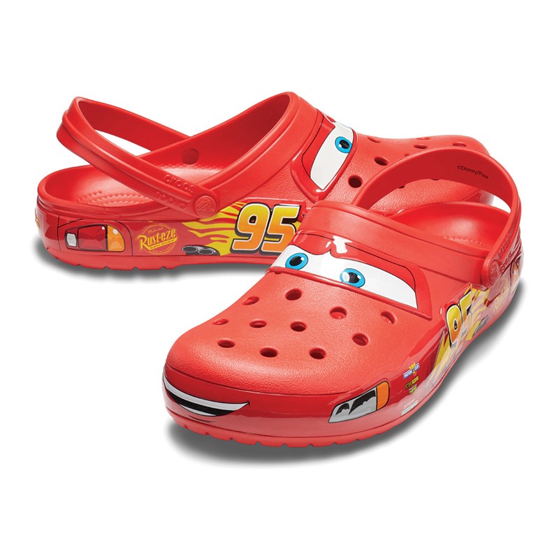 Crocs Lightning McQueen Crocband Clogs Red