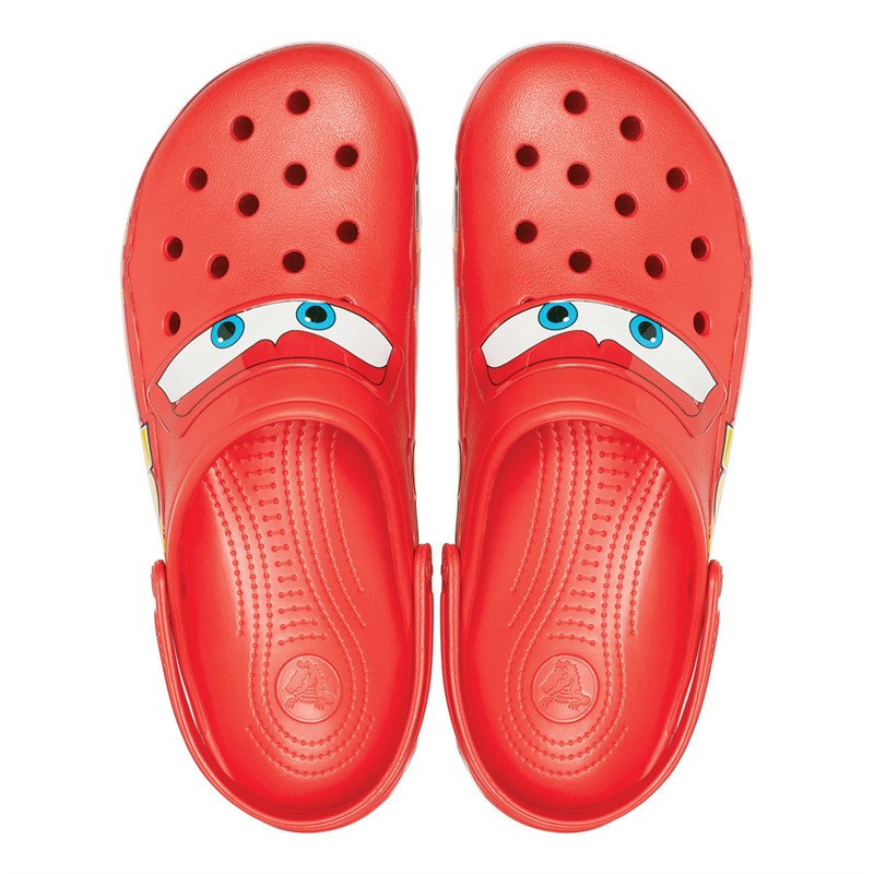 Crocs Lightning McQueen Crocband Clogs Red