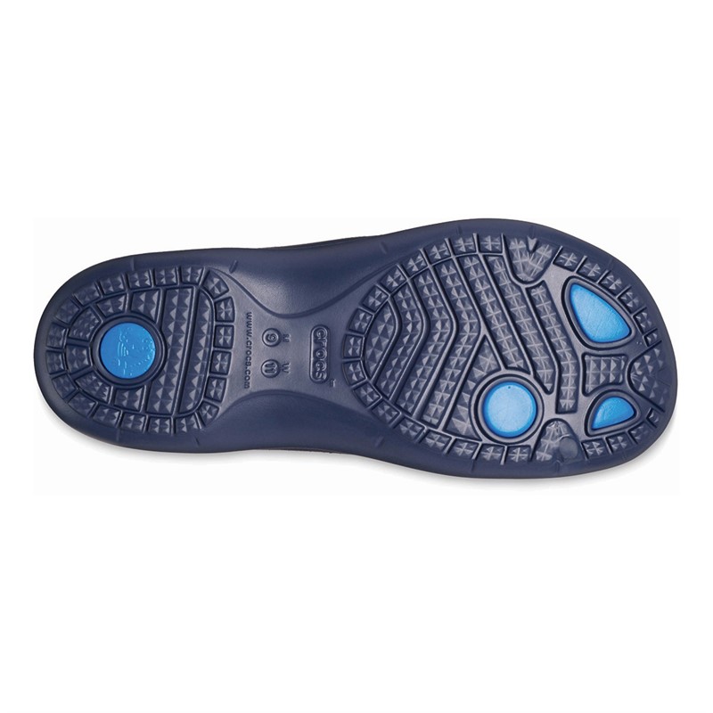 Crocs Modi Sport Flip Flops Navy