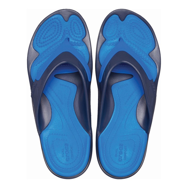 Crocs Modi Sport Flip Flops Navy