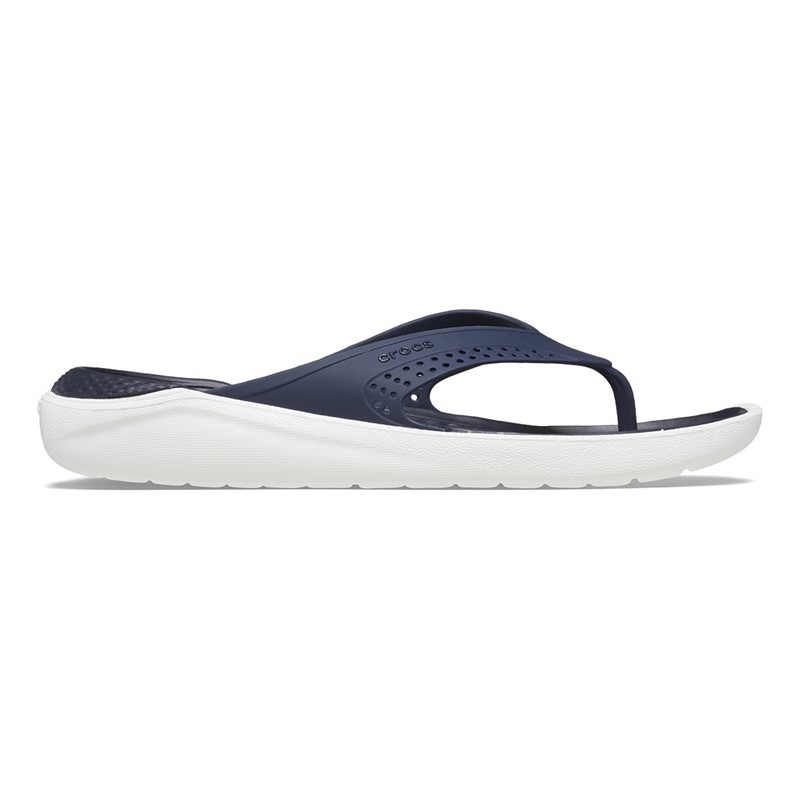 Crocs Literide Flip Flops Navy