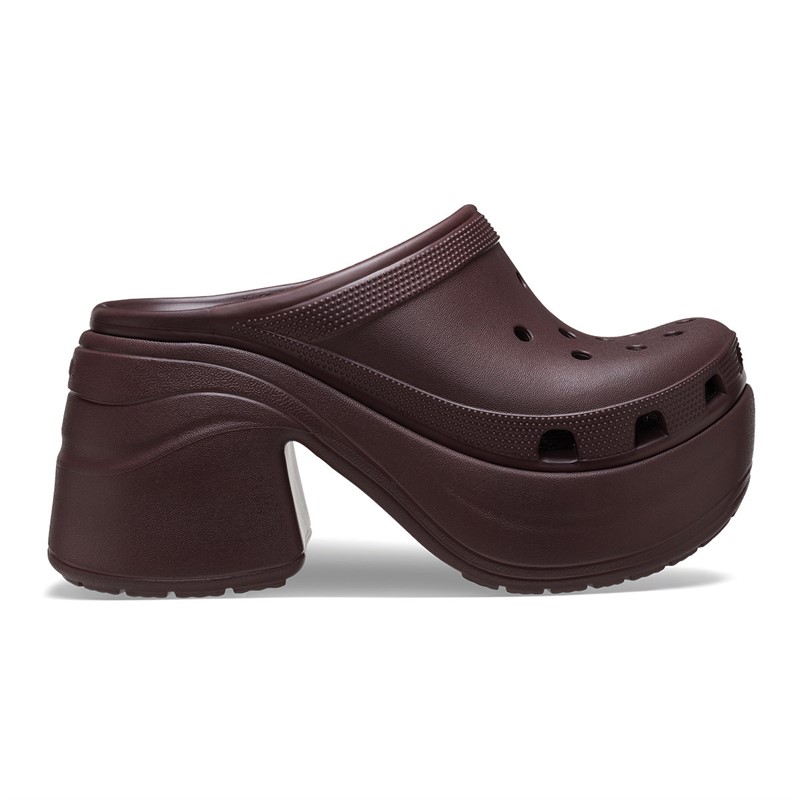 Crocs Dames Siren Clogs Mokka