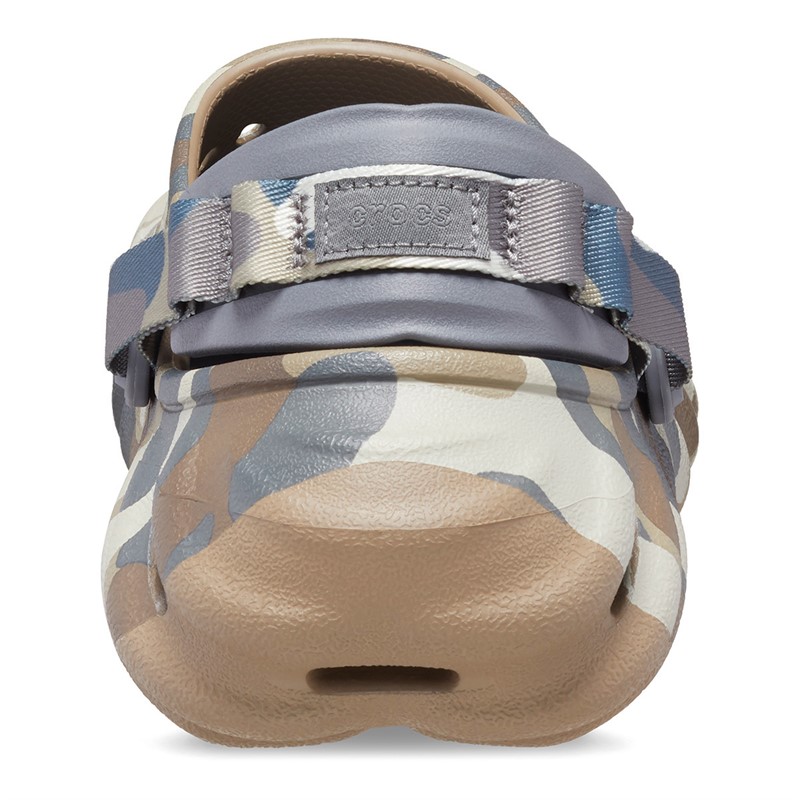 Crocs Echo Camo Redux Clogs Charcoal