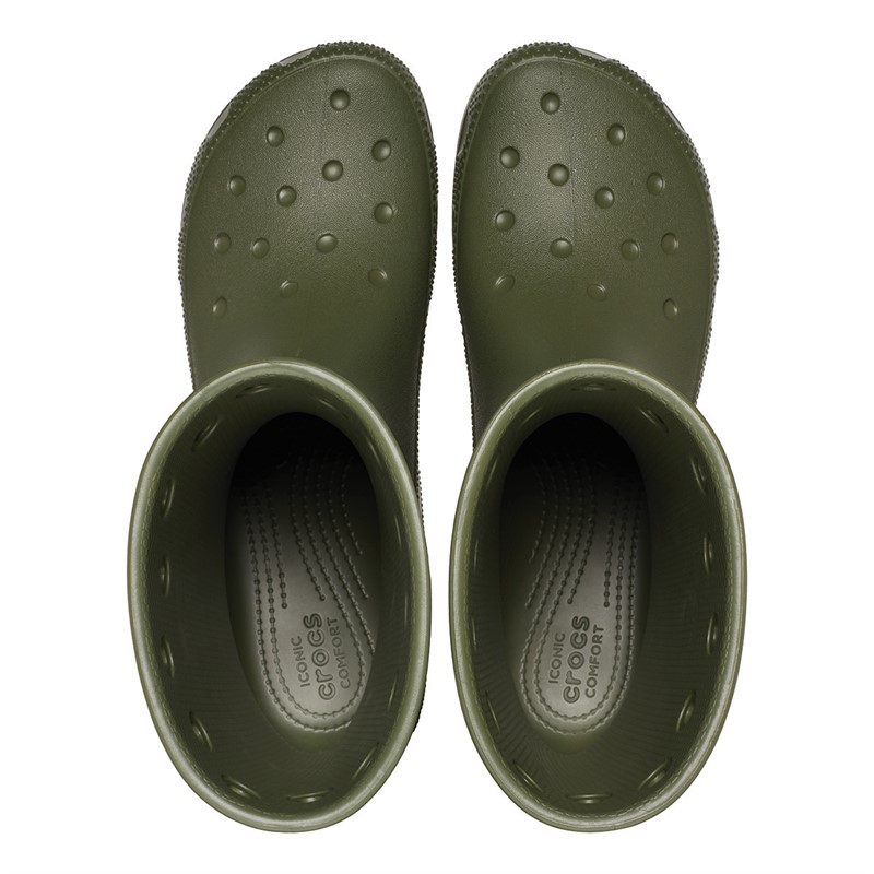 Crocs Classic Boots Army Green