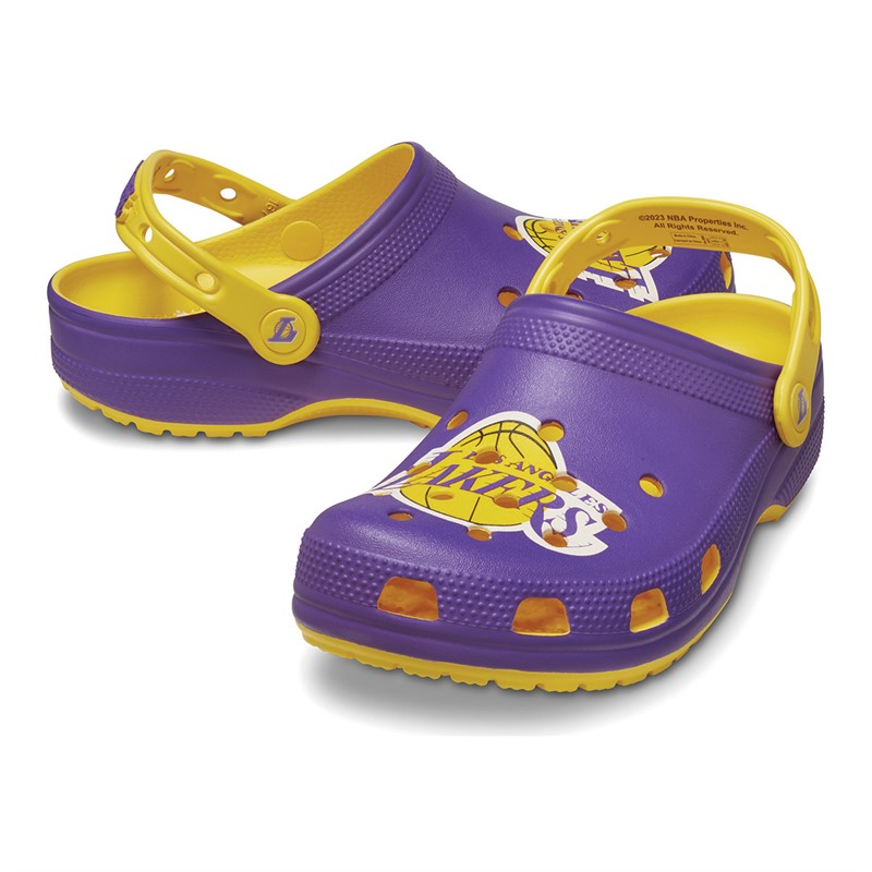 Crocs NBA Los Angeles Lakers Classic Clogs Sunflower