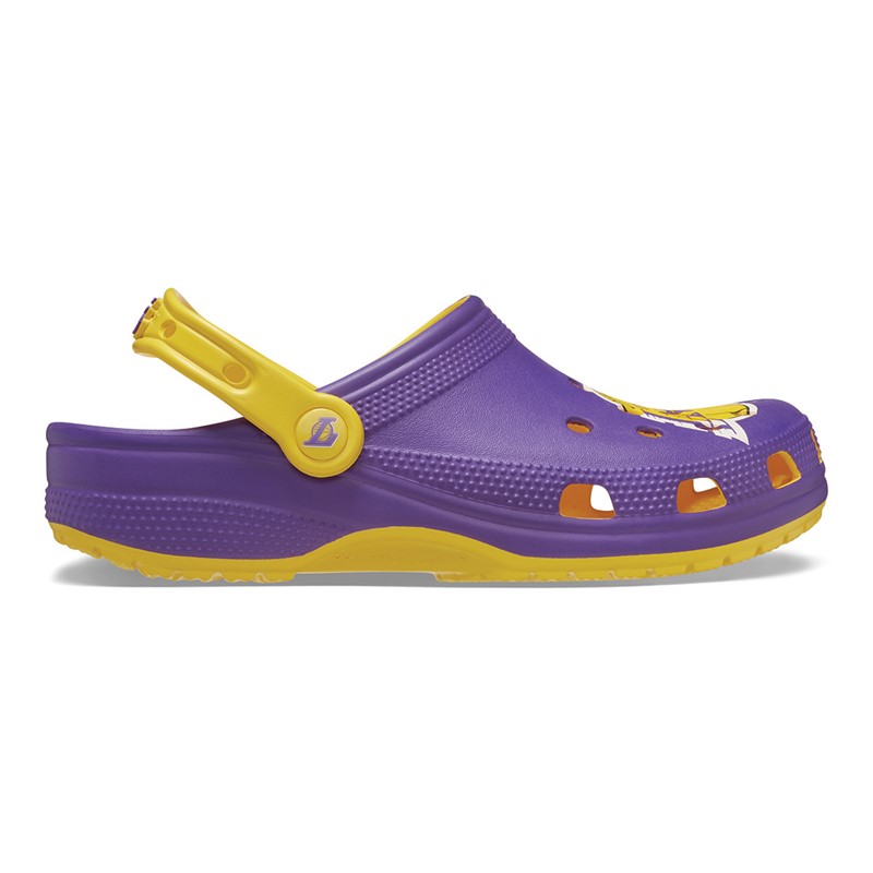 Crocs NBA Los Angeles Lakers Classic Clogs Sunflower