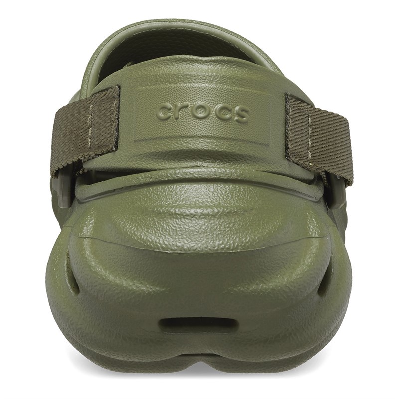 Crocs Jongens Echo Klompen Army Groen