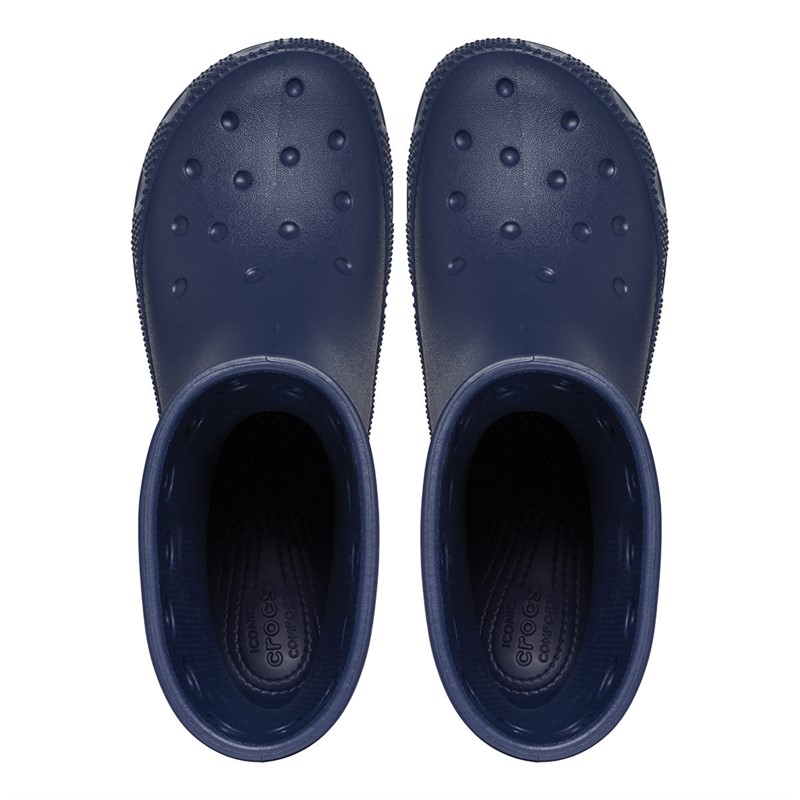 Crocs Kids Classic Boots Navy