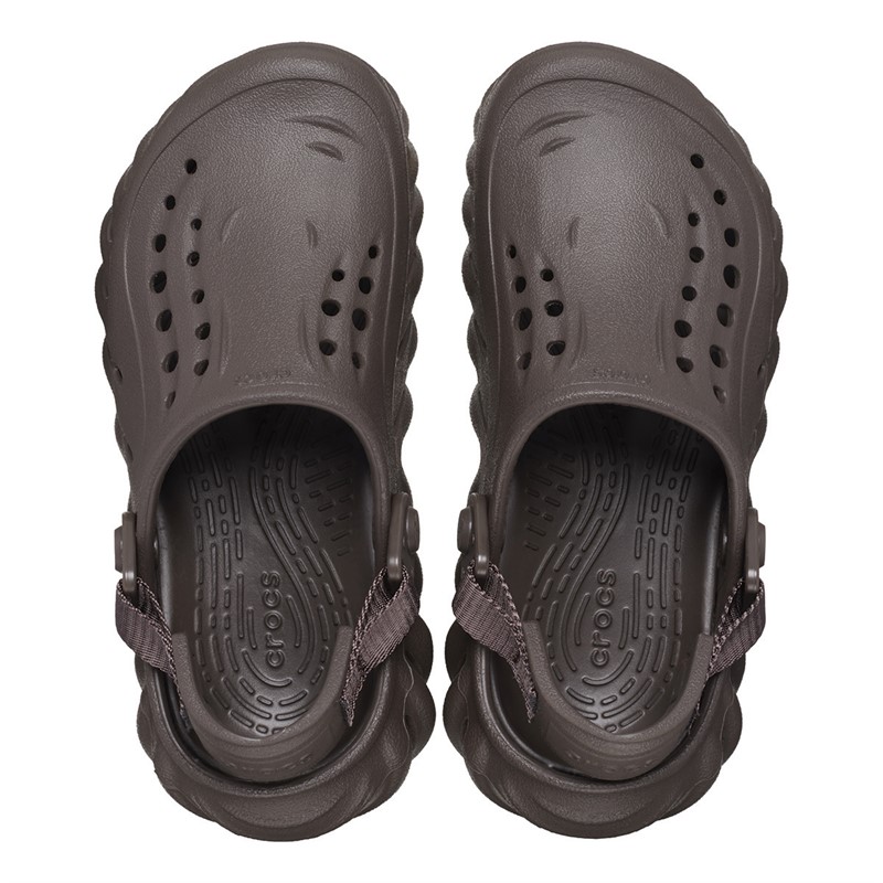 Crocs Junior Echo Clogs Espresso