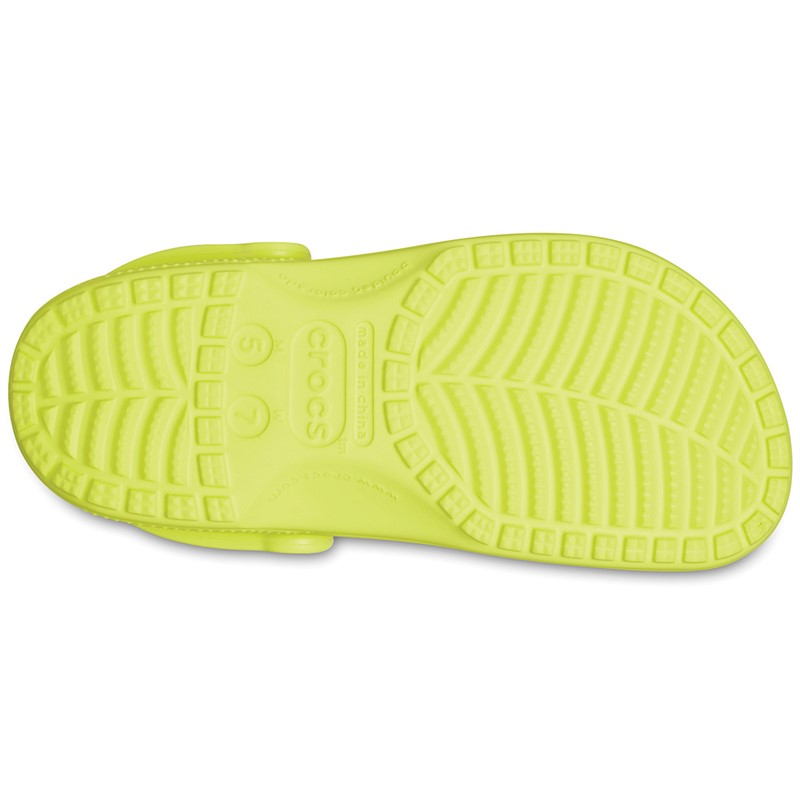 Crocs Womens Classic Clogs Acid Green