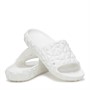 Crocs Womens Classic Geometric V2 Sliders White