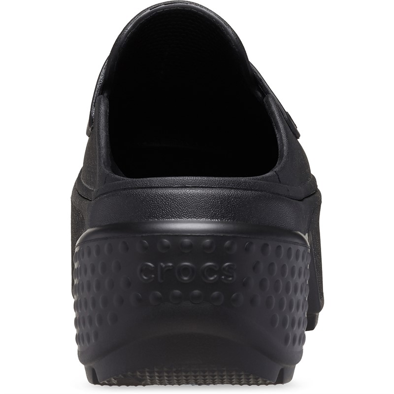 Crocs Womens Stomp Loafers Black/Black