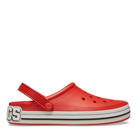 Buy Crocs Off Court Logo Clogs Tomato display picture 1