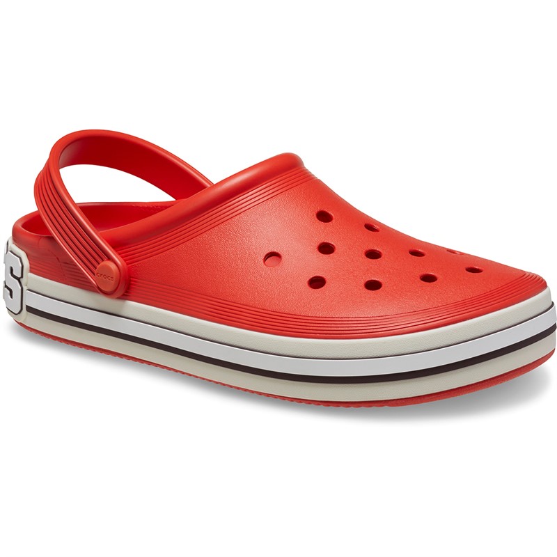 Crocs Off Court Logo Clogs Tomato