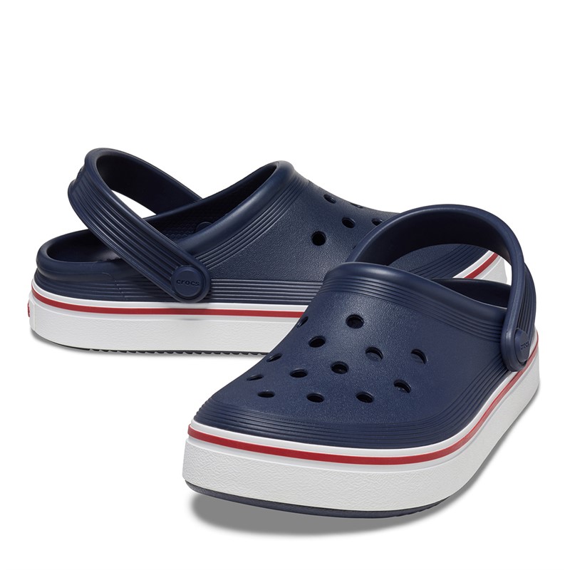 Buy Crocs Junior Off Court Clogs Navy