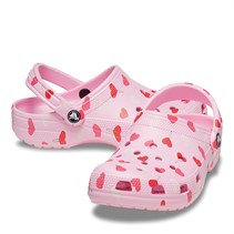 Crocs Womens Classic Vday Clogs Flamingo