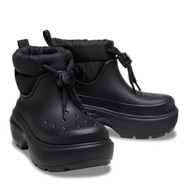 Buy Crocs Womens Stomp Puff Boots Black
