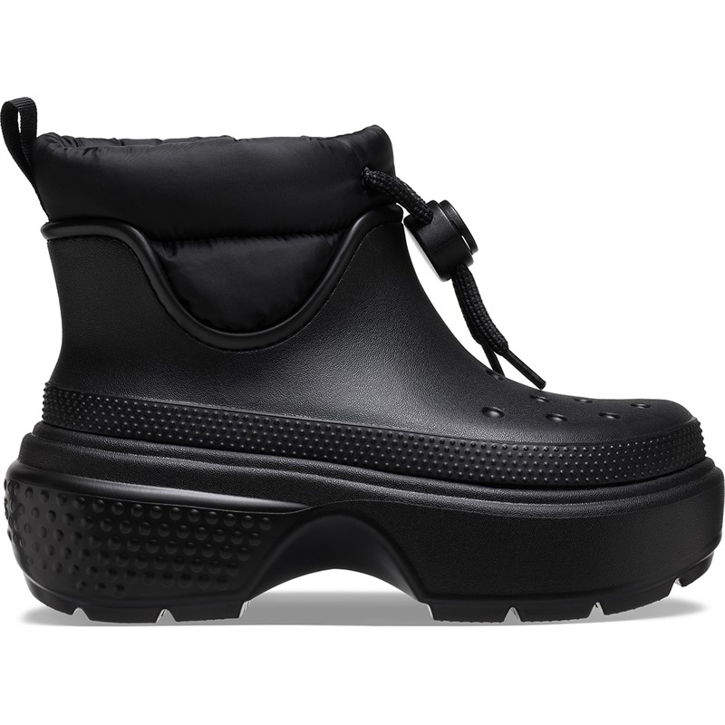 Crocs Womens Stomp Puff Boots Black