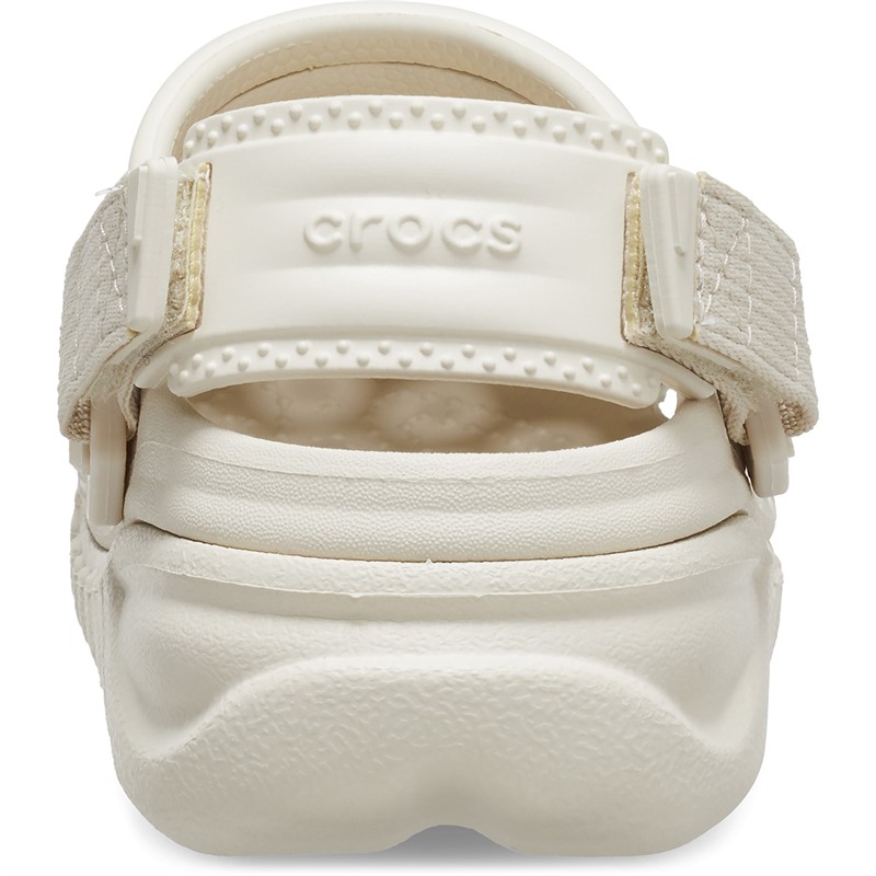 Crocs Junior Duet Max II Clogs Stucco White